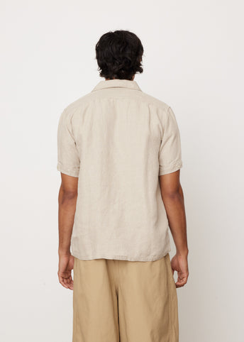 Italian Linen Collar Shirt