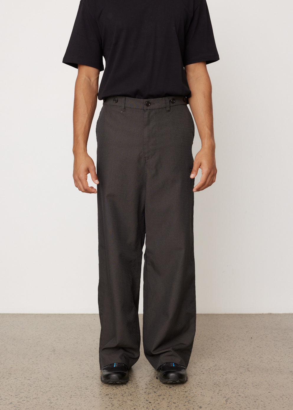 Raw Hem Trousers