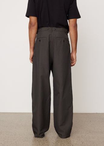 Raw Hem Trousers