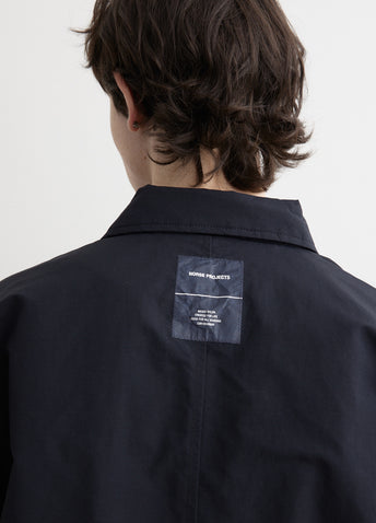 Pelle Waxed Nylon Insulated Jacket