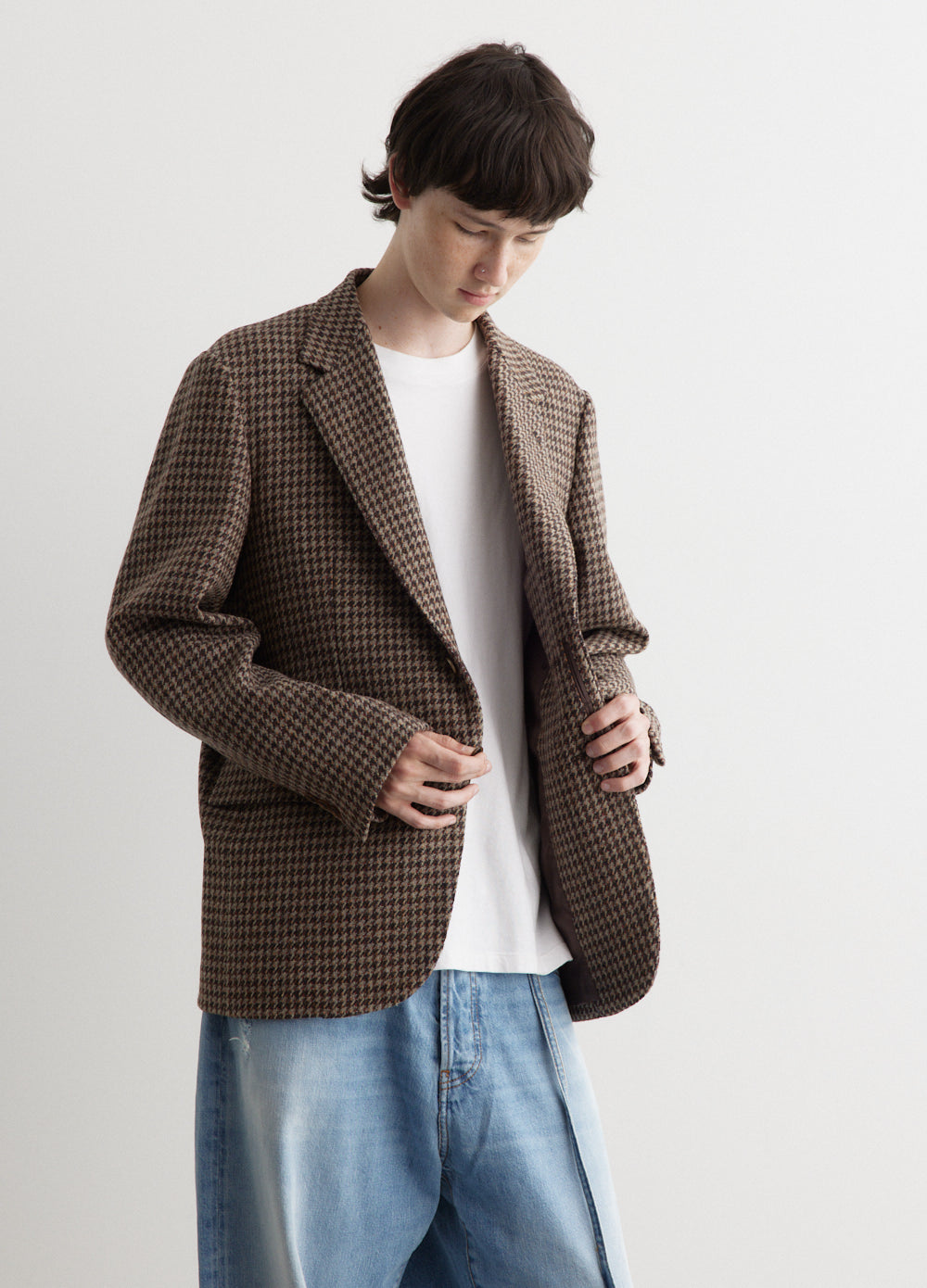 British Wool Tweed Over Jacket