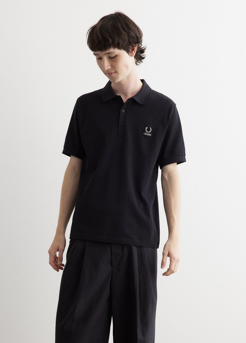 トップス 00s RAF SIMONS ARCHIVE BORDER POLO トップス 00s RAF SIMONS ARCHIVE BORDER POLO Raf Simons