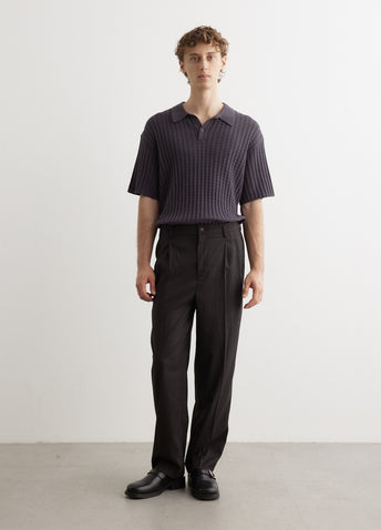 Evan Herringbone Tailored Pants