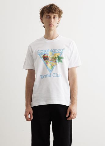Afro Cubism Tennis Club Printed T-Shirt