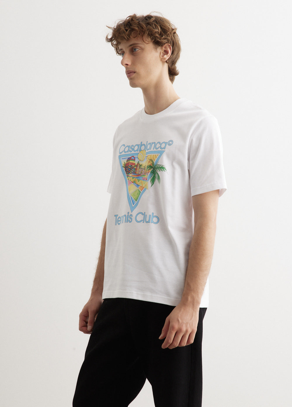 Afro Cubism Tennis Club Printed T-Shirt