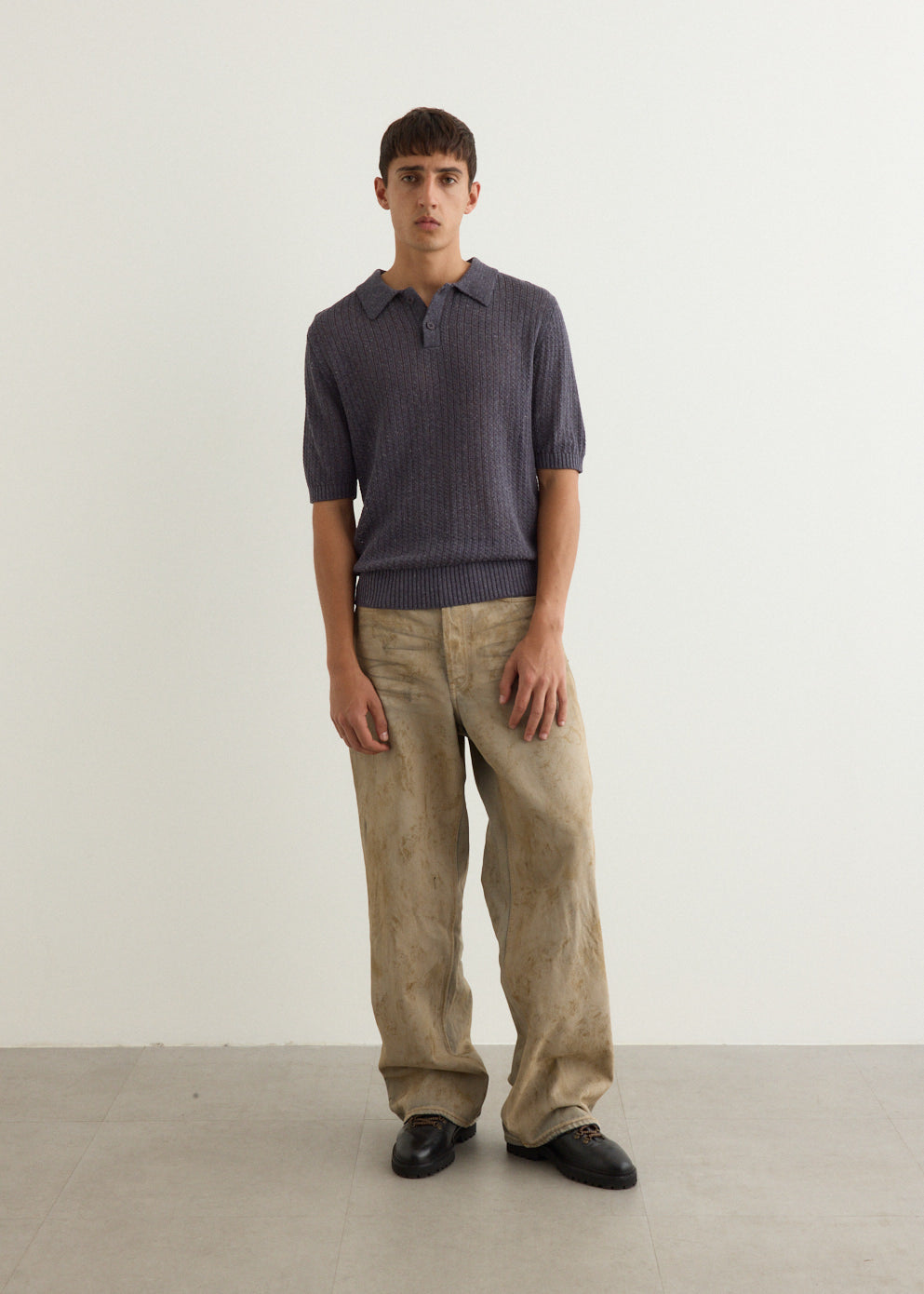Cavalier Open Knit Polo