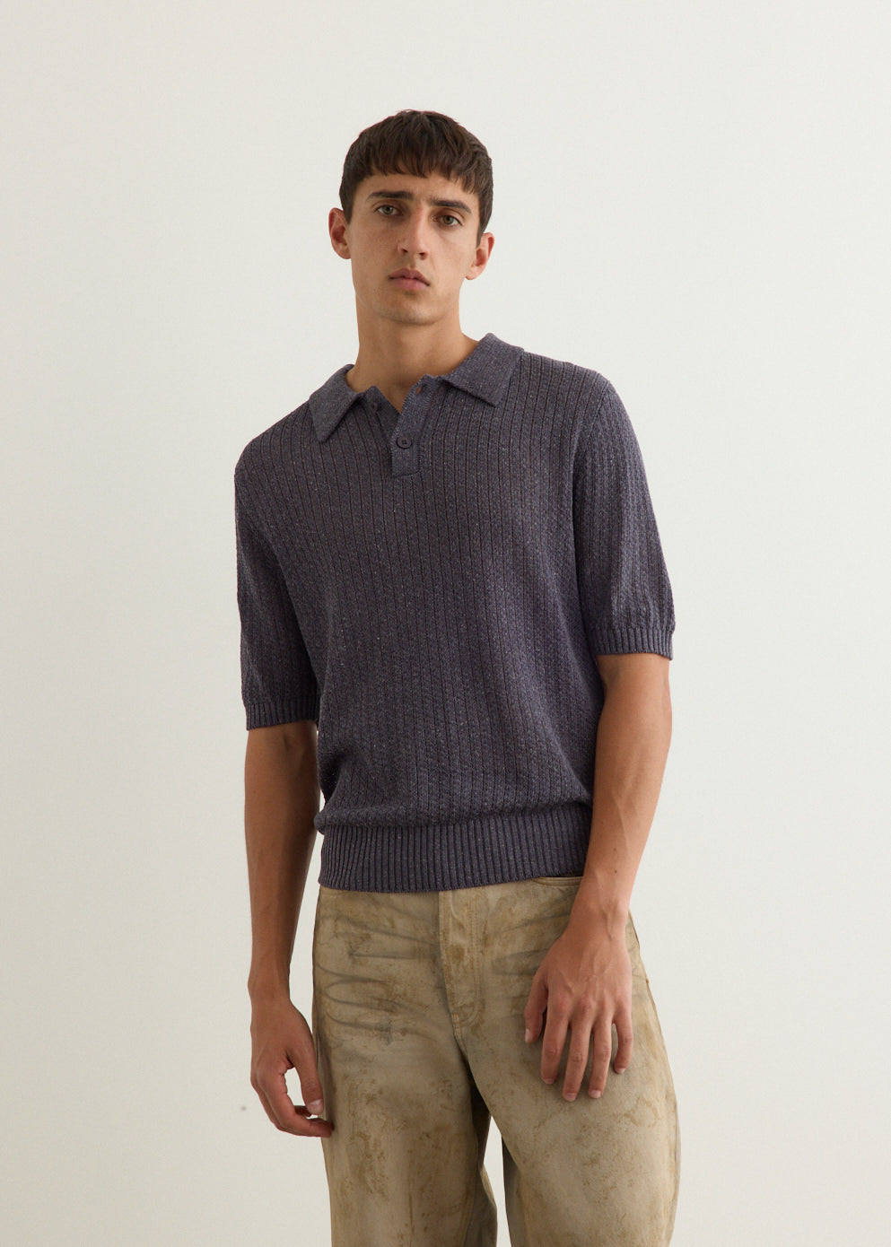 Cavalier Open Knit Polo