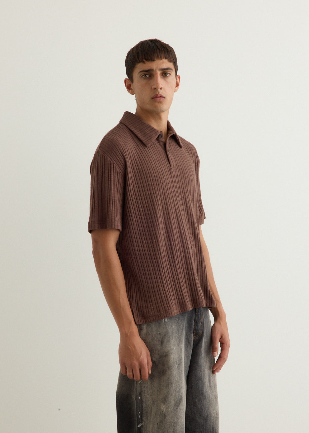 Deny Short Sleeve Polo