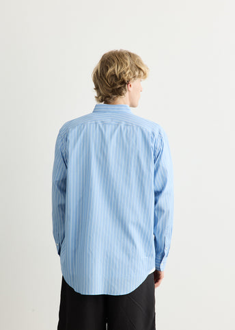 Cotton Silk Stripe Shirt