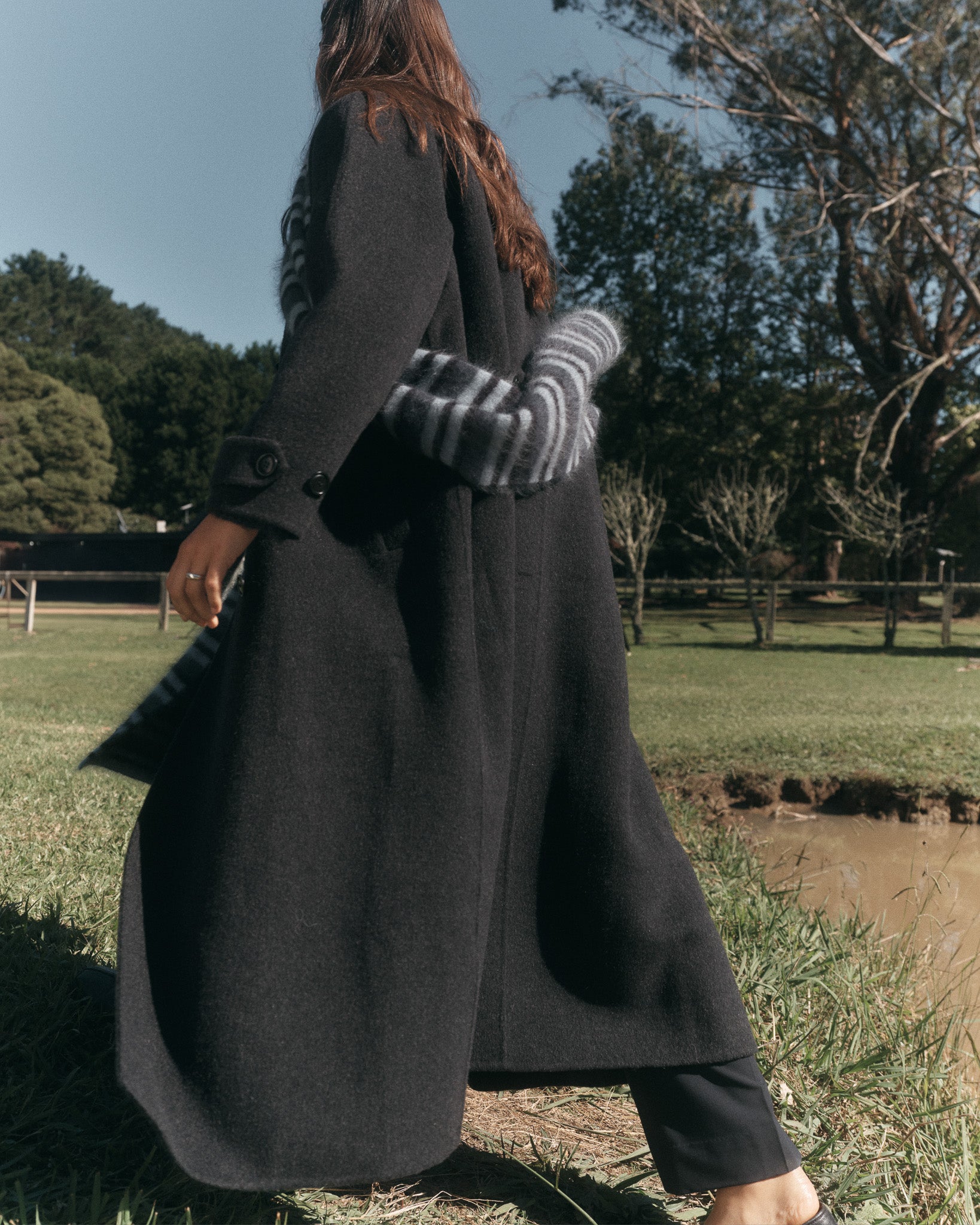Dawn Wool Trench Coat