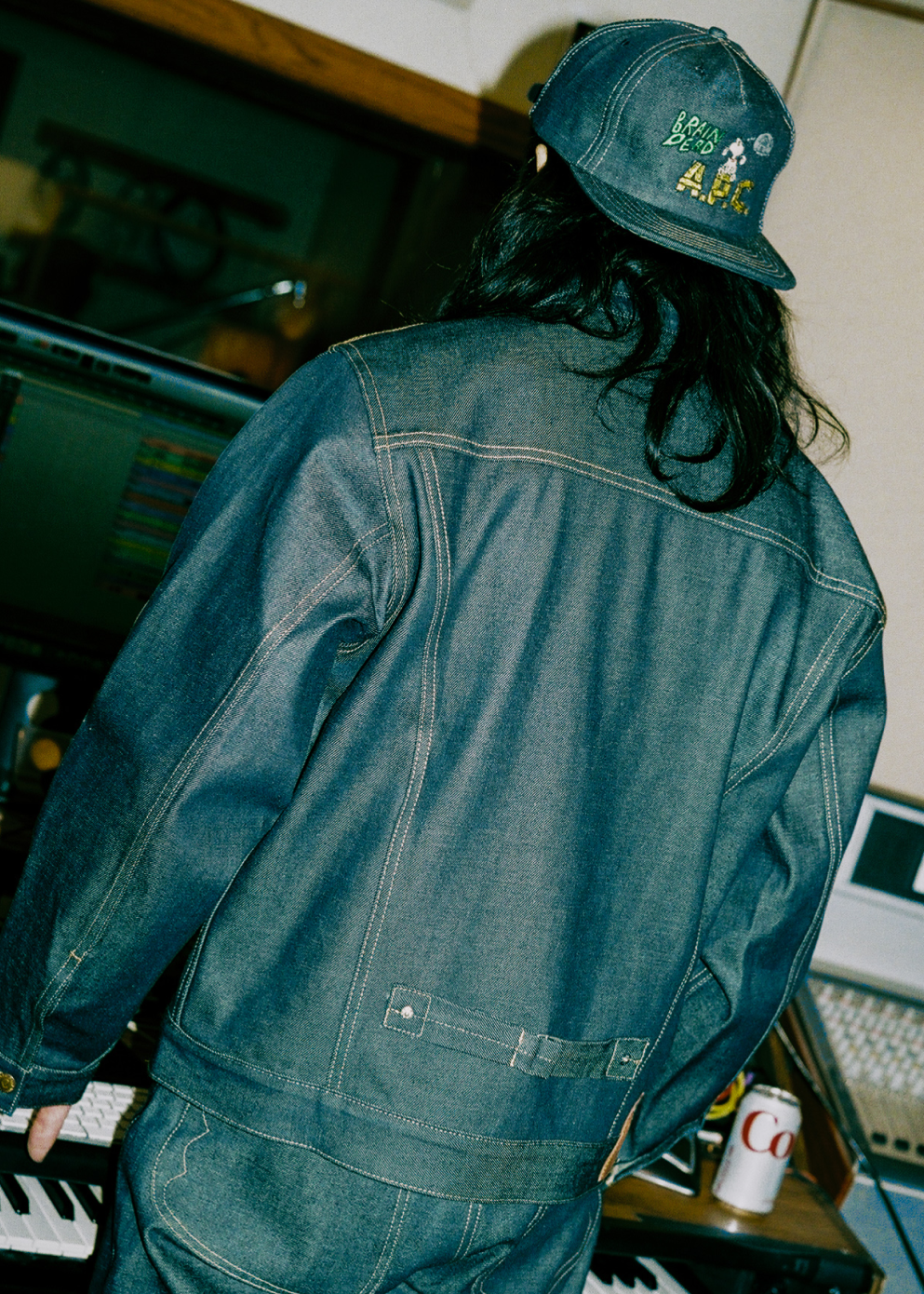 x Brain Dead 5 Panel Cap