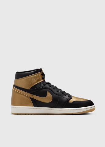 Gold Air Jordans New Nike Air Jordan Retro High OG Black Metallic