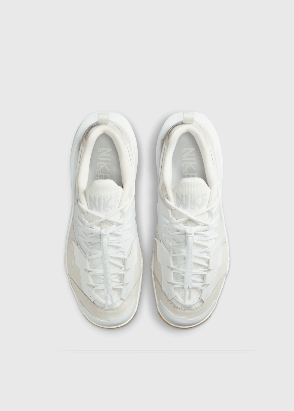 x sacai Zegamadome 'Summit White' Sneakers