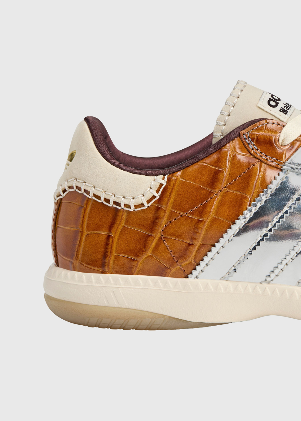 x Wales Bonner Samba Millennium 'Silver Metallic' Sneakers x Wales Bonner Samba Millennium 'Silver Metallic' Sneakers