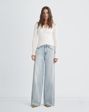 Featherweight Sofie Wide-Leg Jeans