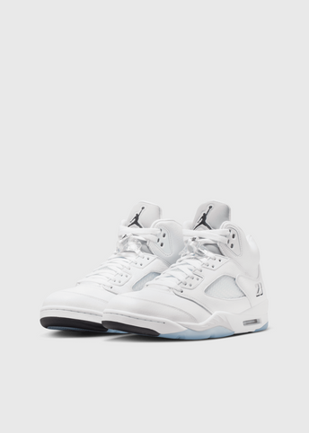 Air Jordan 5 Retro ‘White Metallic’ Sneakers