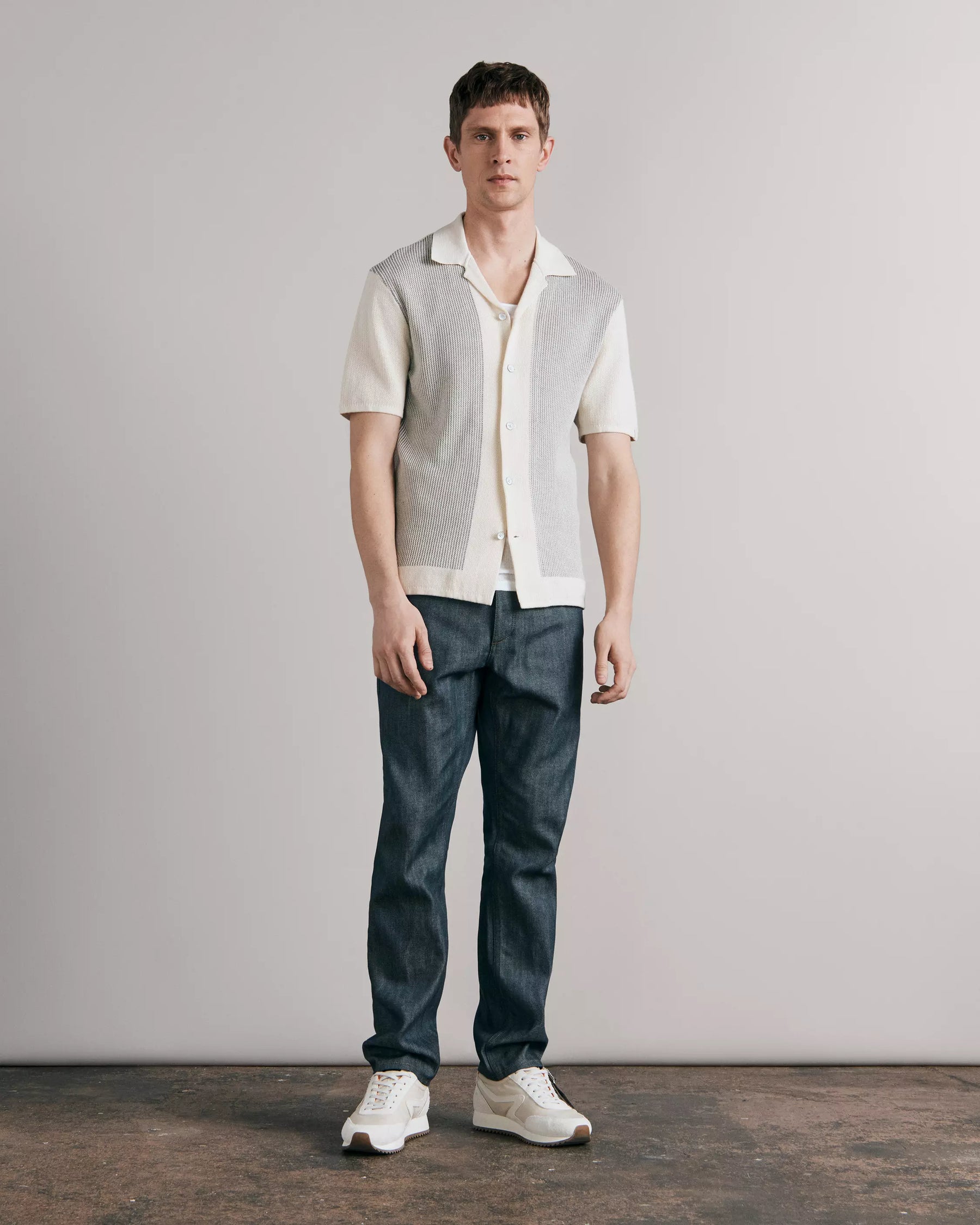 Harvey Knit Camp Shirt