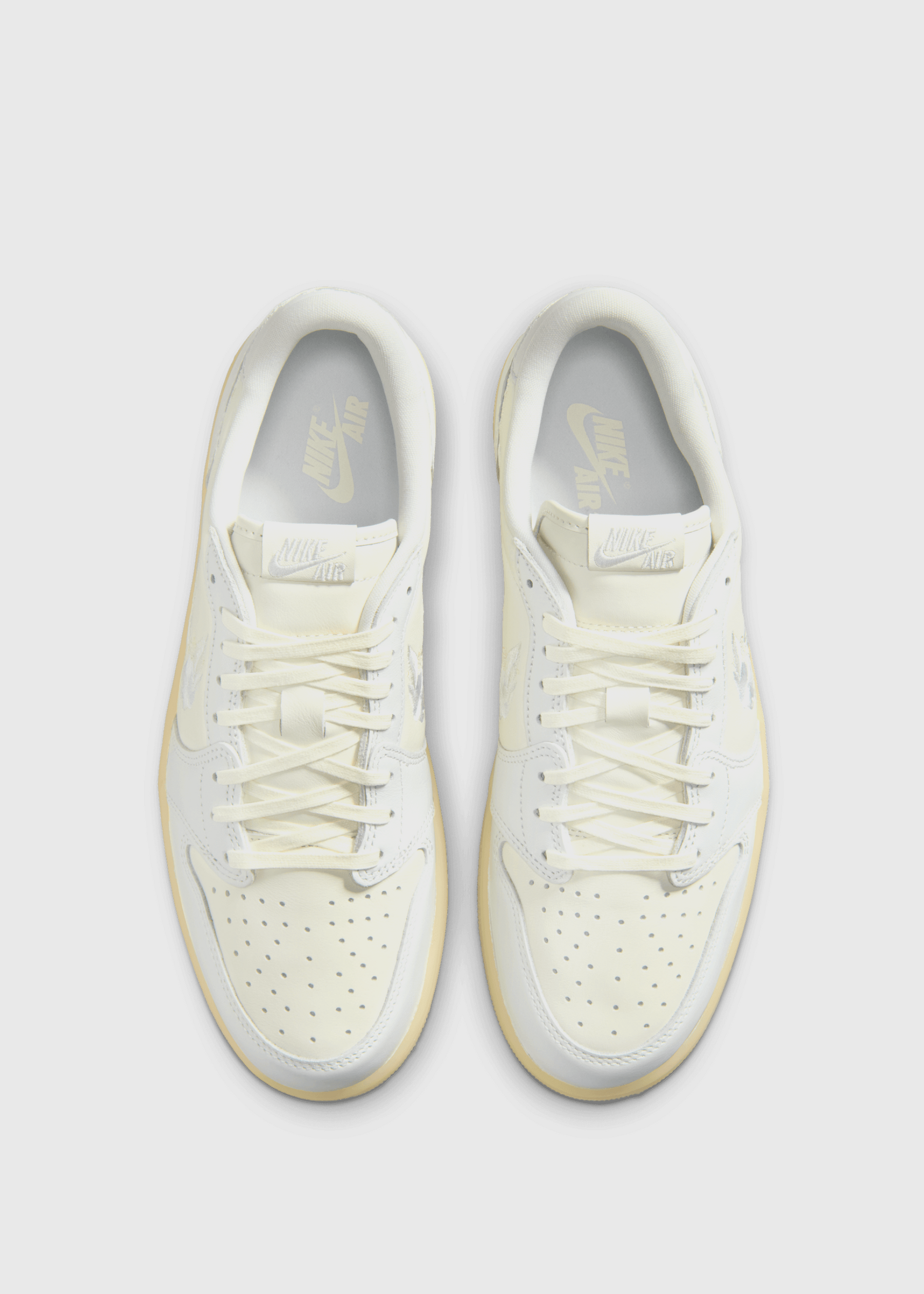 Air Jordan 1 Retro Low OG 'Rabbit Floral Swoosh' Sneakers