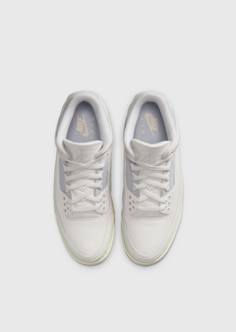 Air Jordan 3 Retro 'Sail and Jade Aura' Sneakers