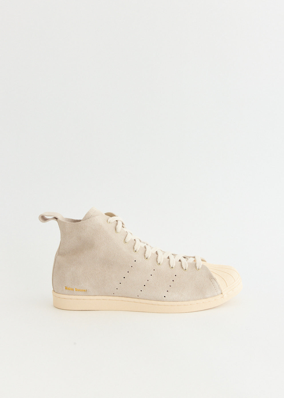 x Wales Bonner Superstar Hi 'Mist Stone' Sneakers