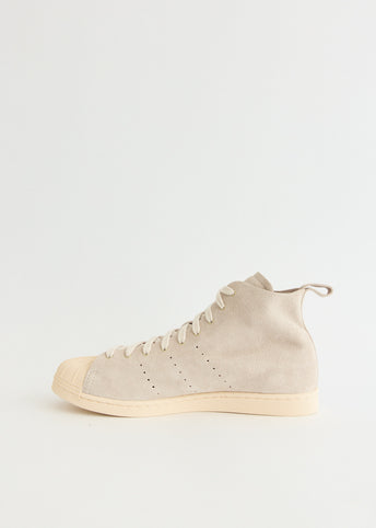 x Wales Bonner Superstar Hi 'Mist Stone' Sneakers