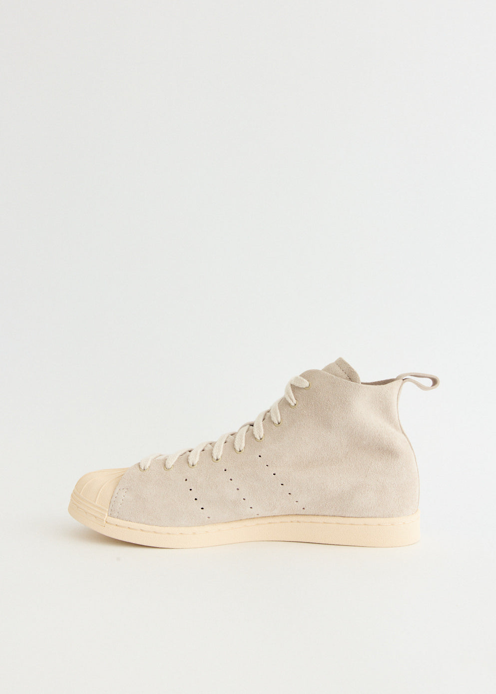 x Wales Bonner Superstar Hi 'Mist Stone' Sneakers
