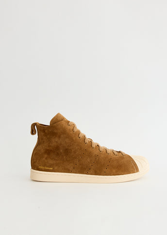 x Wales Bonner Superstar Hi 'Tan Brown' Sneakers