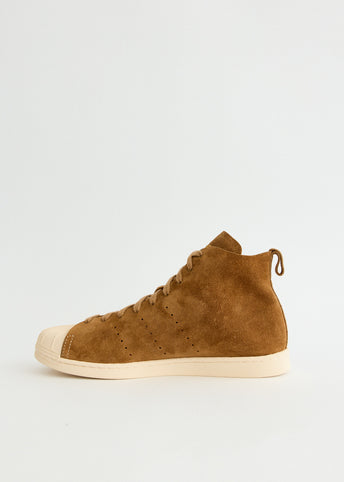 x Wales Bonner Superstar Hi 'Tan Brown' Sneakers