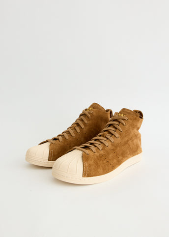 x Wales Bonner Superstar Hi 'Tan Brown' Sneakers