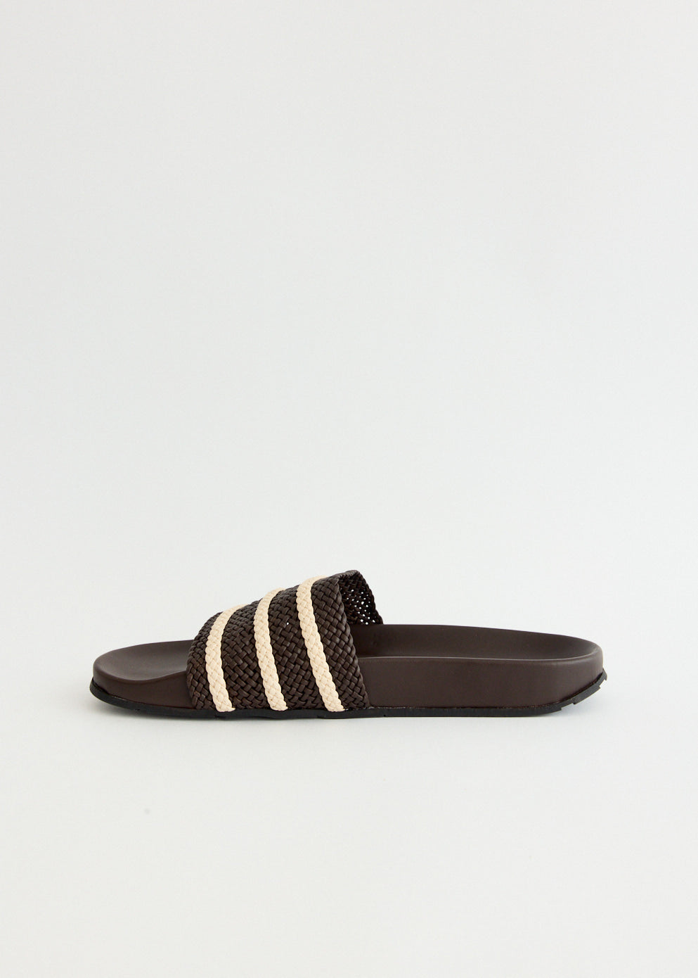x Wales Bonner Adilette 'Dark Brown' Slides