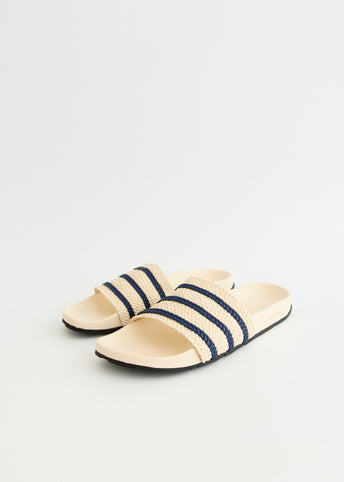 x Wales Bonner Adilette 'Wonder White' Slides