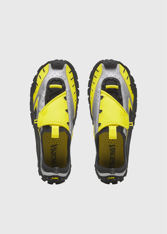 x Pharrell Williams Watermoc 'Yellow Silver Metallic Sneakers