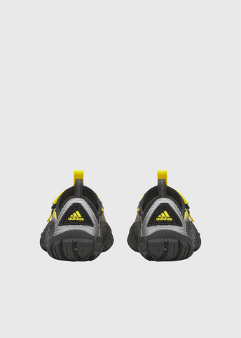 x Pharrell Williams Watermoc 'Yellow Silver Metallic Sneakers