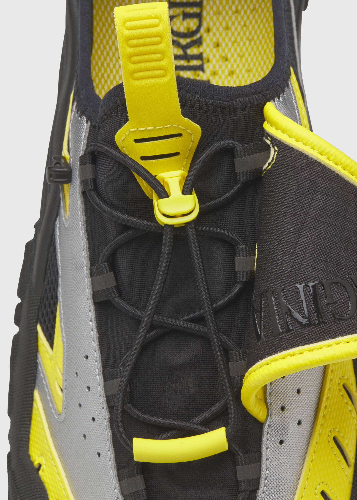 x Pharrell Williams Watermoc 'Yellow Silver Metallic Sneakers