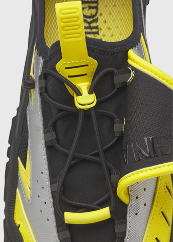 x Pharrell Williams Watermoc 'Yellow Silver Metallic Sneakers