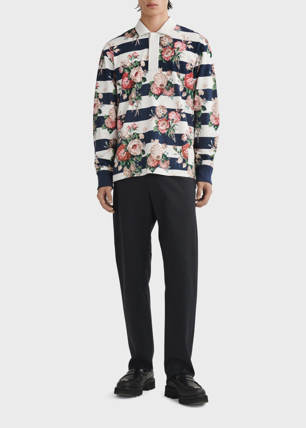 Laura Ashley Printed Rugby Jersey