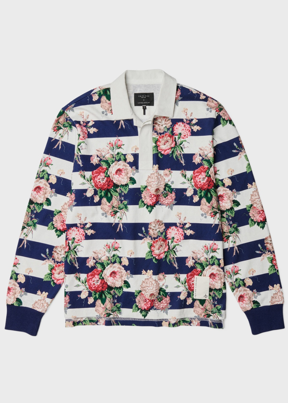 Laura Ashley Printed Rugby Jersey