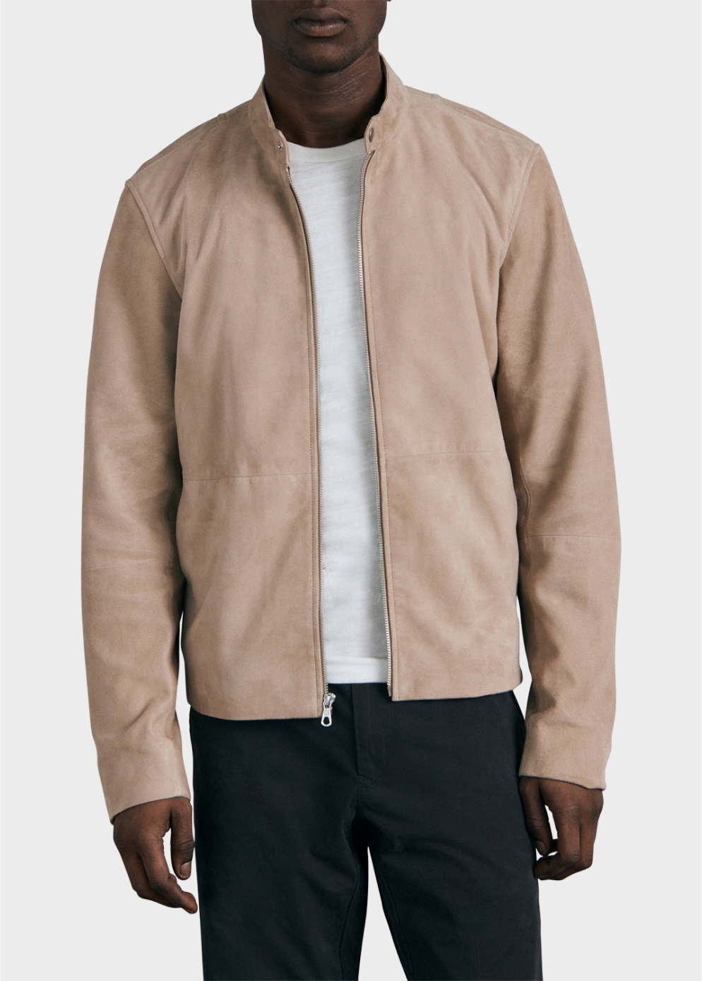 Archive Suede Cafe Racer Jacket