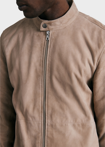 Archive Suede Cafe Racer Jacket