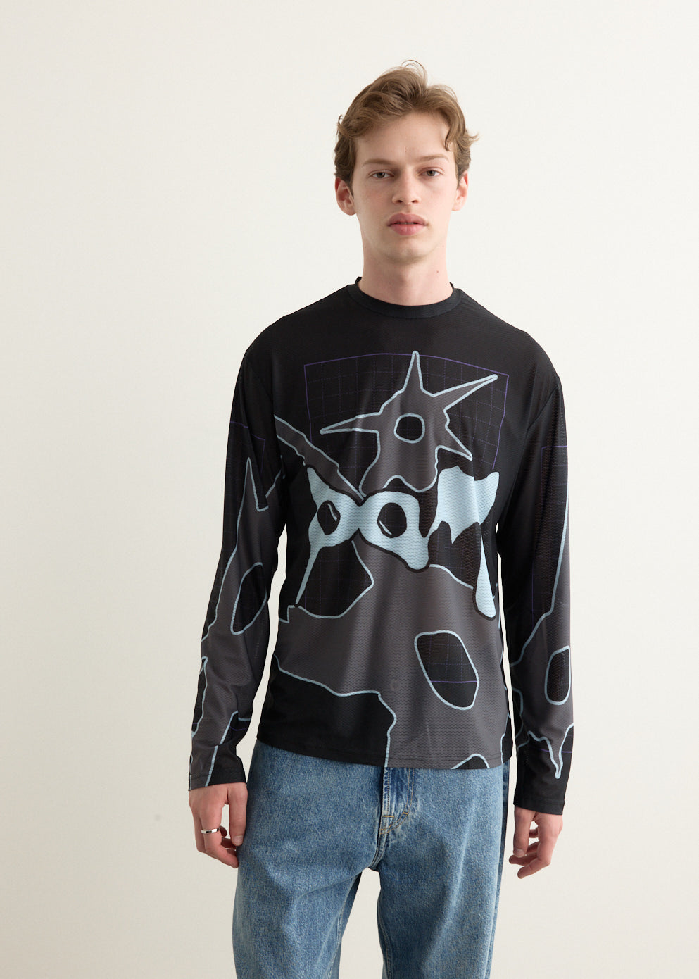 Clear Sighted MTB Mesh Long Sleeve Top