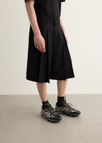 Significant Pleat Front Bermuda Shorts