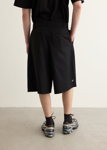 Significant Pleat Front Bermuda Shorts