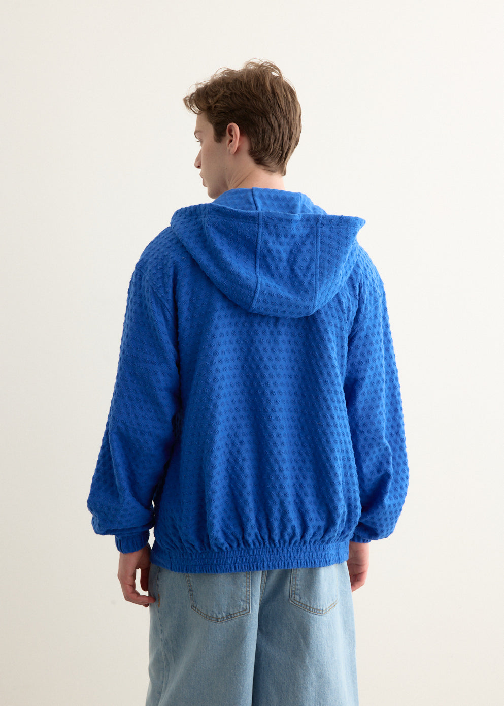 Circle Fleece Zip Hoodie