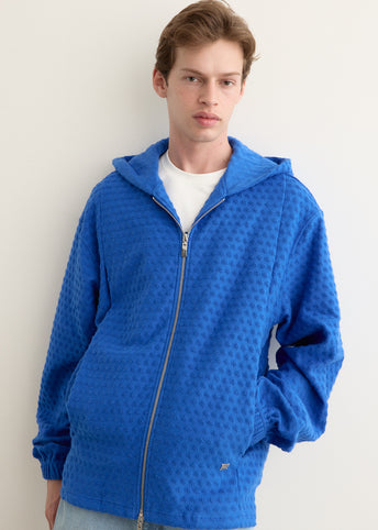 Circle Fleece Zip Hoodie