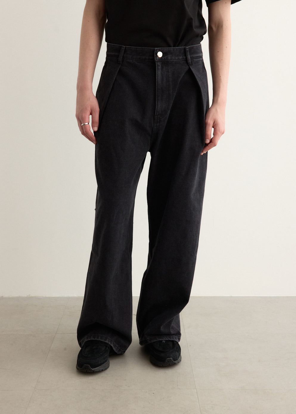 Significant Pleat Front Jeans