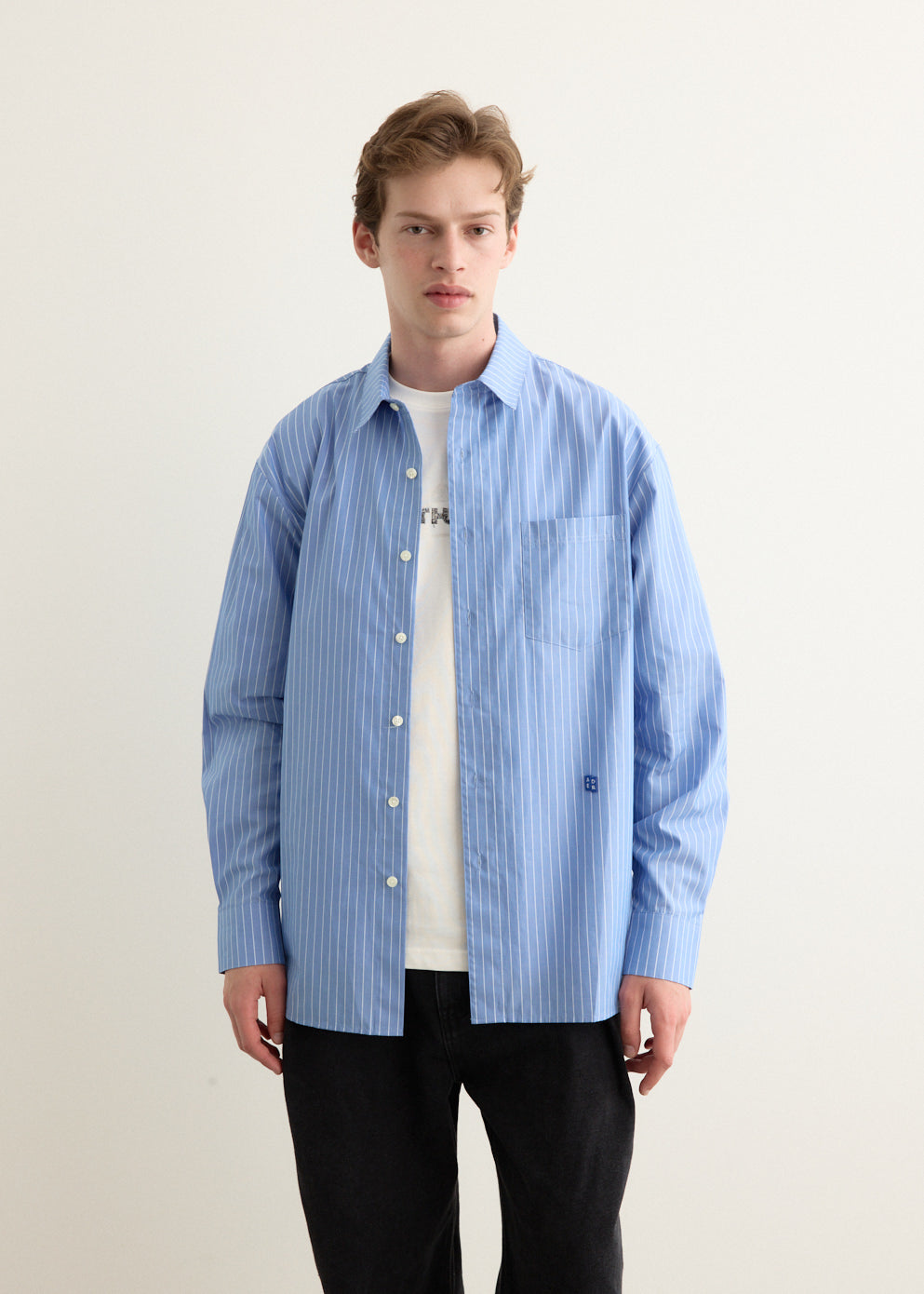 Significant Semi Oversized Stripe Shirt