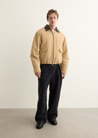 Volume Silhouette Zip Jacket