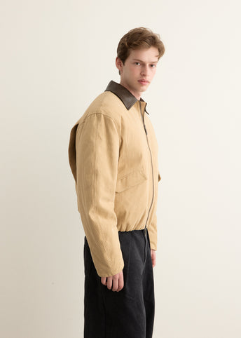 Volume Silhouette Zip Jacket