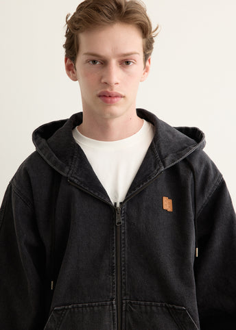 Significant Oversized Denim Hood Jacket
