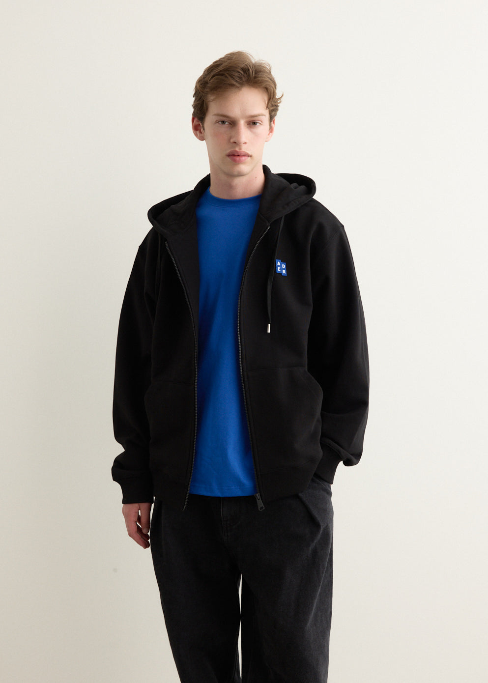 Significant Patch Zip Hoodie